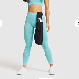 Gymshark Came Green Seamless Leggings